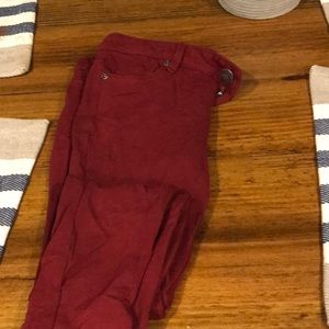 Maroon jegging